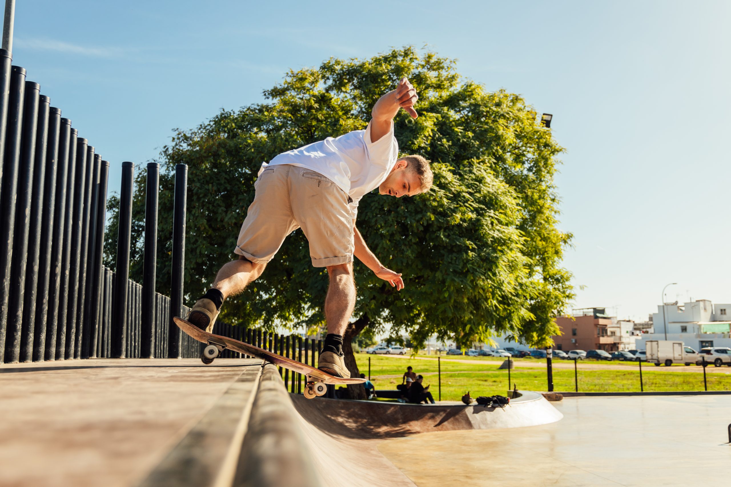 Skateboarding